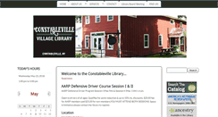 Desktop Screenshot of cvillelibrary.org